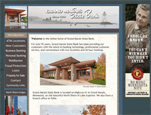 Tablet Screenshot of grandmaraisstatebank.com